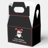 Custom Santa mit Candy Cane Cross Bones Geschenkschachtel (Geöffnet)