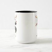 Custom Santa Mug for Coworkers, Teachers & Friends Tasse (Zentrum)