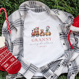 Custom Santa Train Matching Family Weihnachten Shi T-Shirt