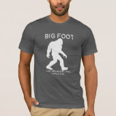 Custom Sasquatch Spaß & Laughs, Funny Bigfoot T-Shirt (Vorderseite)