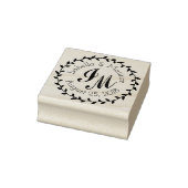 Custom Save the Date Wedber Briefmarke rund Gummistempel (Stempel)