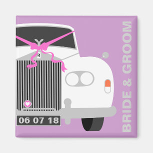 Custom Save the Date Wedding Car Gefallen Magnet