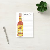 CUSTOM scharfe Warme Sauce Einkaufsliste Post-it Klebezettel (Büro)