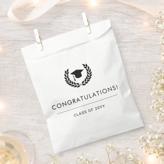 Custom School and Uni-Abschluss Elegante Geschenktütchen (Ausgeschnitten)