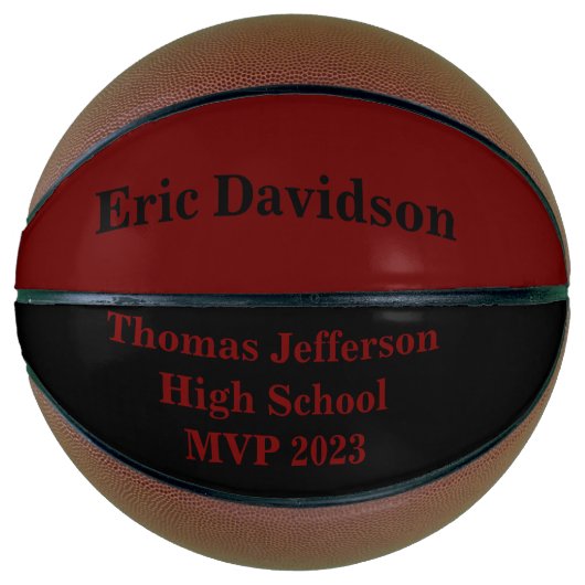 Custom School Basketball Awards (Vorderseite)
