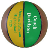 Custom School Basketball Coach Awards (Vertikal)
