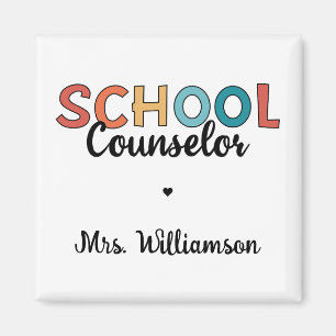 Custom School Counselor Appreciation Gifts Magnet