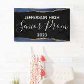 Custom School Name Prom Banner Eintritt Elegant (Insitu)