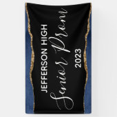 Custom School Name Prom Banner Eintritt Elegant (Vertikal)