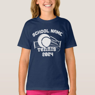 Custom Schools Sport-Tennisteam T-Shirt