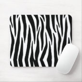 Custom Schwarz-weiß Zebra Mousepad (Mit Mouse)
