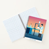 Custom Science Lab Student  Notizblock (Innenseite)