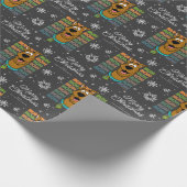 Custom Scooby-Doo Ruh Roh Weihnachtsschneeflocke Geschenkpapier (Ecke)