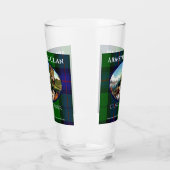 Custom Scottish Armstrong Clan Gilnockie Painting Glas (Links)