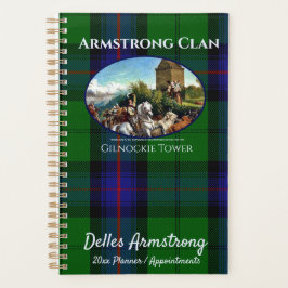 Custom Scottish Armstrong Clan Gilnockie Weekly Planer