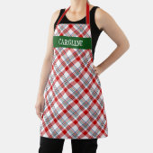 Custom Scottish Red Green White Yellow Kariert Schürze (InSitu)