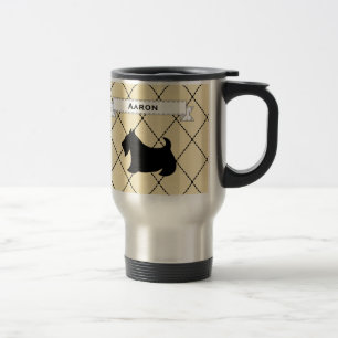 Custom Scottish Terrier Travel Coffee Mug Geschenk Reisebecher