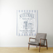 Custom Scottsdale Bache Party Before the Veil Wandteppich (Beispiel)