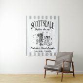 Custom Scottsdale Bache Party Before the Veil Wandteppich (Beispiel)