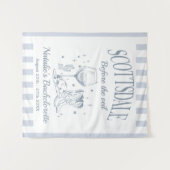 Custom Scottsdale Bache Party Before the Veil Wandteppich (Vorderseite (Horizontal))