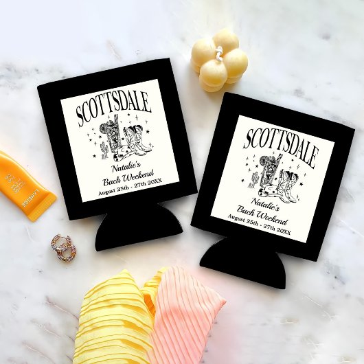 Custom Scottsdale Junggeselinnen-Abschied Bridesma Dosenkühler