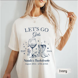 Custom Scottsdale Junggeselinnen-Abschied Let's Go T-Shirt