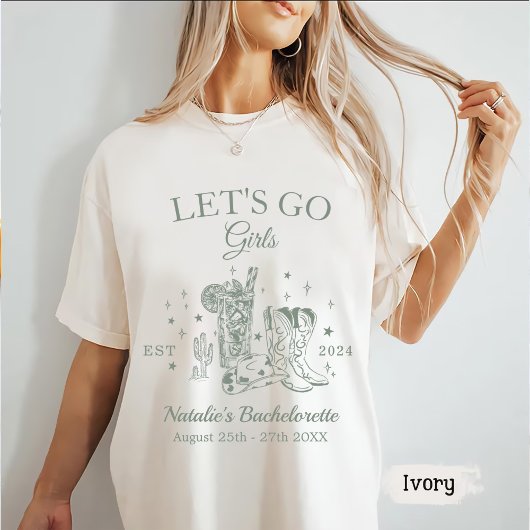Custom Scottsdale Junggeselinnen-Abschied Let's Go T-Shirt