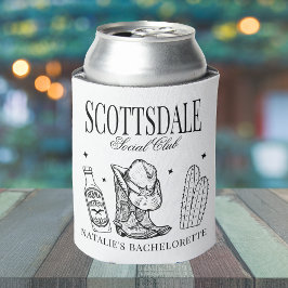 Custom Scottsdale Junggeselinnen-Abschied Social C Dosenkühler