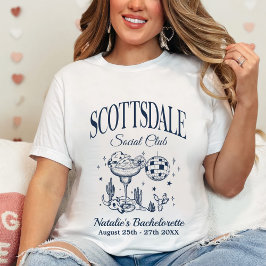 Custom Scottsdale Junggeselinnen-Abschied Social C T-Shirt