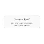 Custom Script Couple Newlyweds Mr and Mrs Return (Vorne)