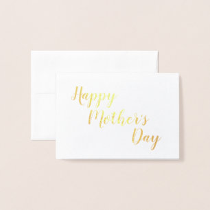 Custom Script Happy Mother Day Folienkarte