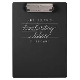 Custom Script Teacher oder Student Clipboard Klemmbrett