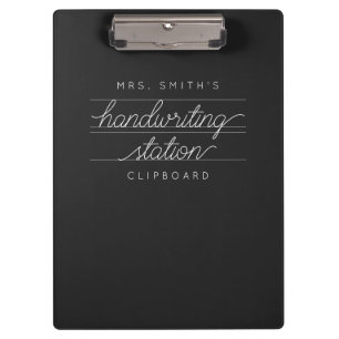 Custom Script Teacher oder Student Clipboard Klemmbrett