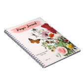 CUSTOM Scripture Verse Luke 1:37 - Prayer Journal Notizblock (Rechte Seite)