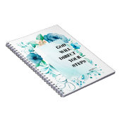 CUSTOM Scripture verse Proverb - Prayer Journal Notizblock (Rechte Seite)