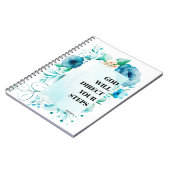 CUSTOM Scripture verse Proverb - Prayer Journal Notizblock (Linke Seite)