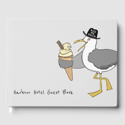 Custom Seagull Theme Hotel, B & B, Gästehaus Gästebuch (Vorderseite)