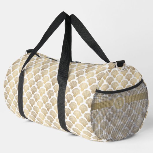 Custom Seashell Duffel Bag Duffle Bag (Rechte Ecke)