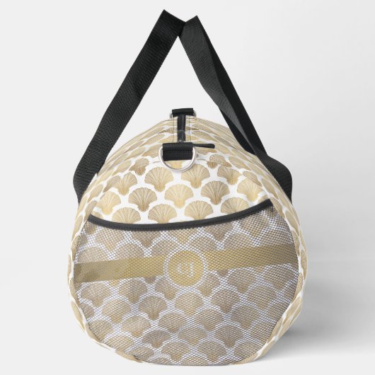 Custom Seashell Duffel Bag Duffle Bag (Rechts)