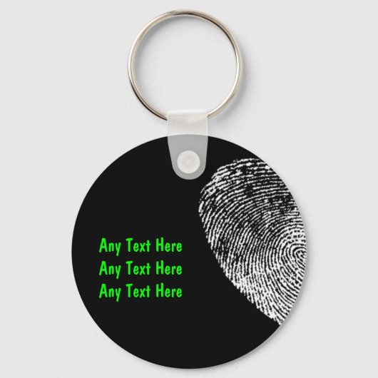 Custom Security Key Chains Schlüsselanhänger (Vorderseite)