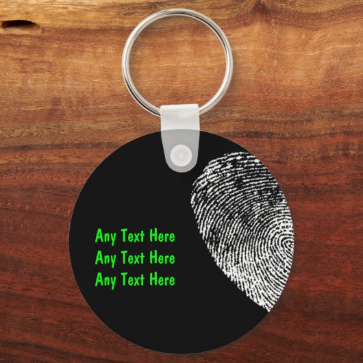 Custom Security Key Chains Schlüsselanhänger (Vorderseite)