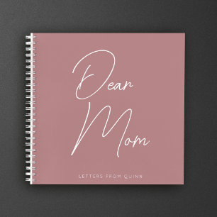 Custom Sehr geehrte Mama Parent Erinnerungen Kumme Notizblock