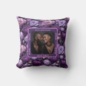 Custom Sentimental Wedding Kissen für ihn (Vorderseite)