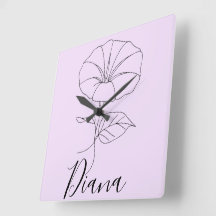 Custom September Morning Glory Birth Blume Geschen