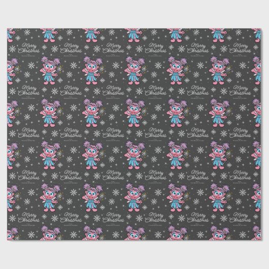 Custom Sesame Street | Abby Cadabby Weihnachten Geschenkpapier (Flach)