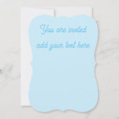 Custom Sew Club Vintage Nähmaschine Einladung (Rückseite)