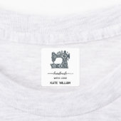 Custom Sewing Iron on label for handmade item Etiketten (Befestigt)
