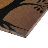 Custom Shabbat Shalom Etz Chayim Tree Challah Schneidebrett (Ecke)