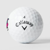 Custom Shark Vacation Golf Ball Gift - Shark Lover (Logo)