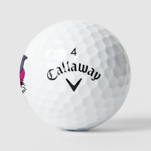 Custom Shark Vacation Golf Ball Gift - Shark Lover (Logo)